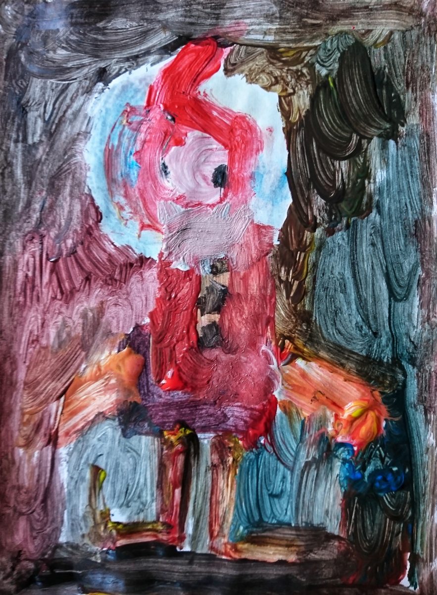 Warsztaty plastyczne - portret Mikołaja